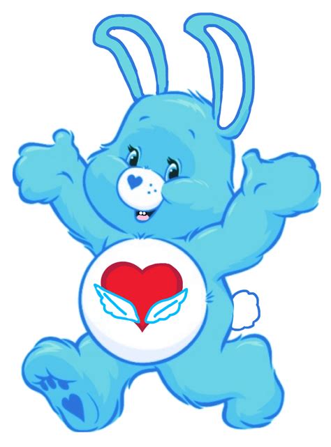 Care Bears Swift Heart Rabbit Happy Pose 2d By Joshuat1306 On Deviantart