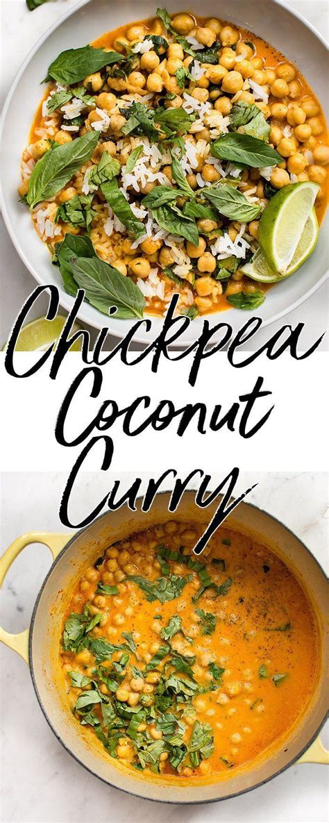 This Quick And Easy Vegan Chickpea Coconut Curry Is Ready In Less Than