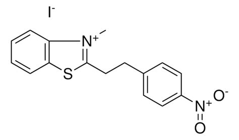 3 METHYL 2 2 4 NITRO PHENYL ETHYL BENZOTHIAZOL 3 IUM IODIDE