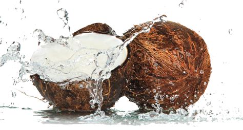 Coconut Water Splash Free Png Image