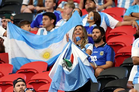 Las mejores imágenes de la previa de Argentina vs Canadá en el inicio