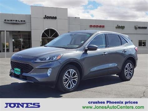 Pre Owned 2022 Ford Escape Sel 4 Door Suv In Casa Grande T7922 Jones Ford Casa Grande