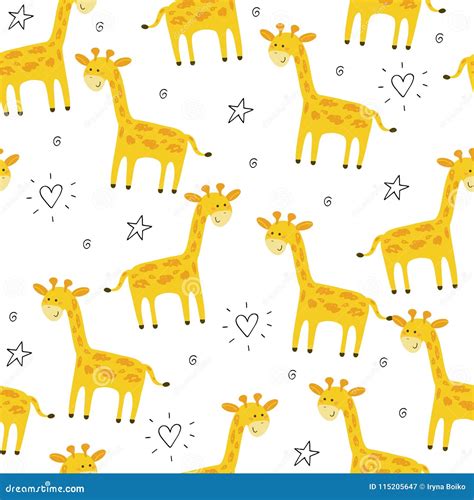 Giraffe Outline Printable