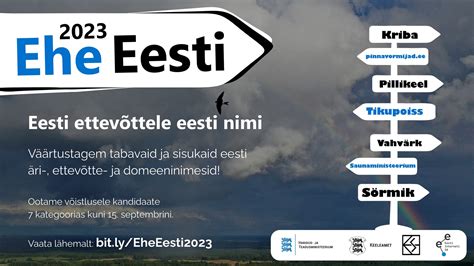 „ehe Eesti Eesti Ettevõttele Eesti Nimi 2023 Võistlus Kestab 15