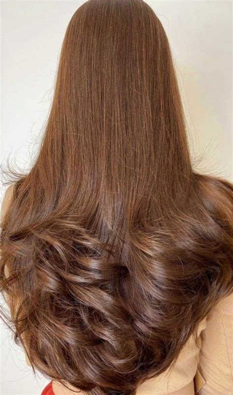 Pin On Cabelos Para Todos Os Gostos Long Silky Hair Long Layered