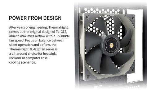 Amazon Thermalright Tl G Mm Cpu Fan Computer Case Fan Quiet