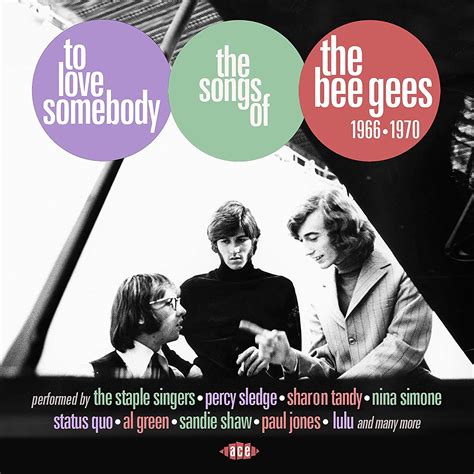 To Love Somebody The Songs Of The Bee Gees Amazon De Musik