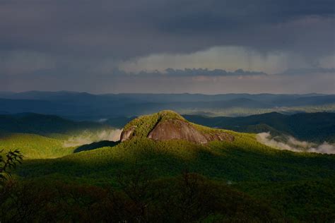 Looking Glass Rock Blue Ridge Parkway After Spring Rain Rusty4344 Flickr