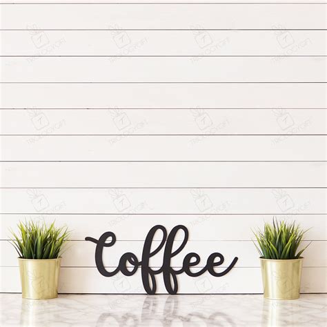 Coffee Sign Coffee Bar Sign Kitchen Sign Metal Coffee Sign Coffee