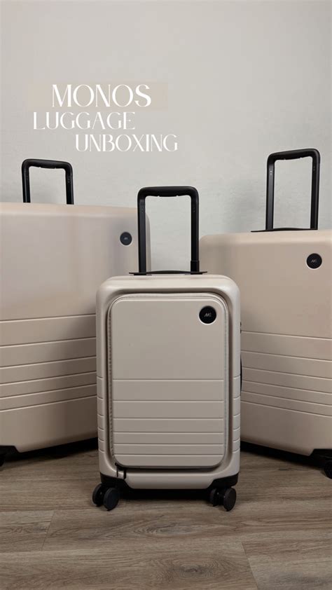 The Best Luggage Monos Luggage Unboxing And Review Video