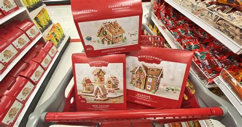 Wondershop Gingerbread House Kits From 799 At Target Mansions Mini Village And More