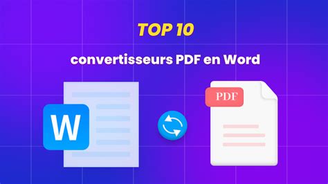 10 Meilleurs Convertisseurs De PDF En Word En 2024 UPDF