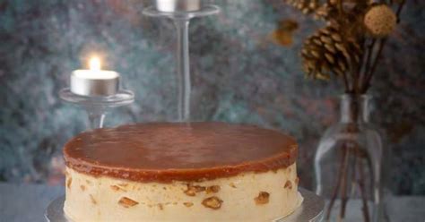 Tarta de turrón blando y caramelo salado sin horno Cocina y recetas