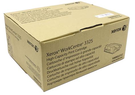 Toner Xerox 3325 106R02312 Negro TONER CARTRIDGE