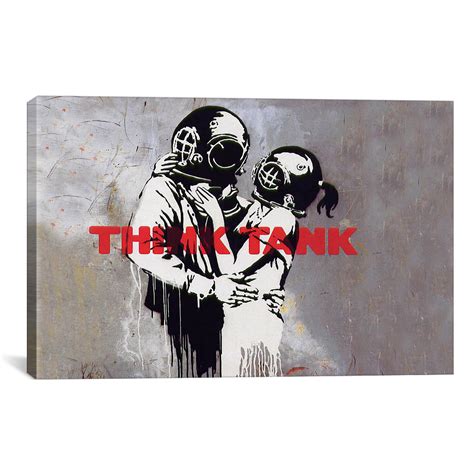 Blur Think Tank Album Cover (26x18) - Street Art on Canvas - Touch of ...