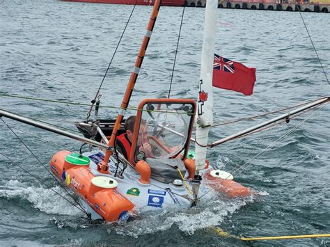 Record Attempt For Atlantic Crossing In Smallest Boat Ends In Tears As