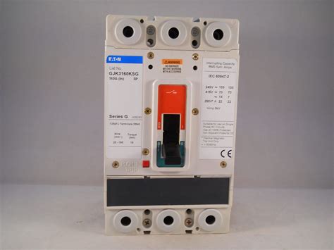 Eaton Mccb Triple Pole A Phase Breaker Series G Gjk Ksg