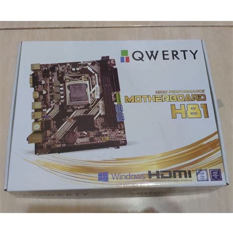 Jual Motherboard Qwerty H With M Nvme Slot Lga Shopee Indonesia