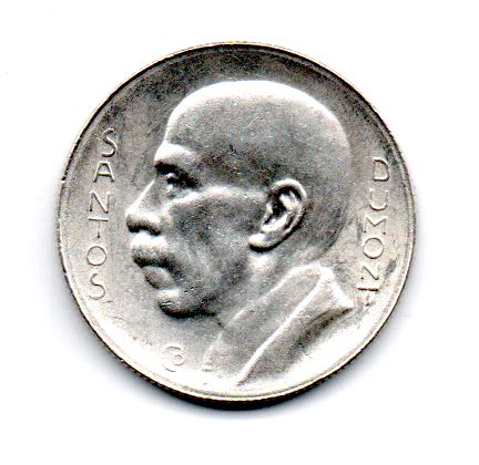 Numis Market 1938 5000 Réis Santos Dumont Prata Moeda Brasil