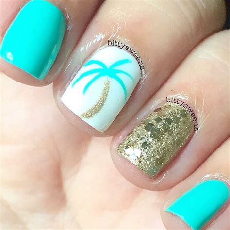 50 Eye Catching Summer Nail Art Designs Beachy Nails Summer Toe