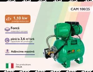 Hidrofor Marina CAM 100/25 cu livrare in Moldova