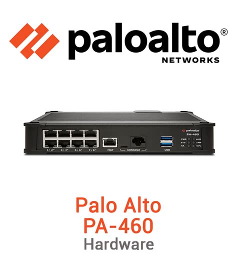 Palo Alto Networks PA-460 Enterprise Branch NGFW Appliance — Base Hardware Appliance Only (DUAL-AC) (PA-460-HW-DUAL-AC)