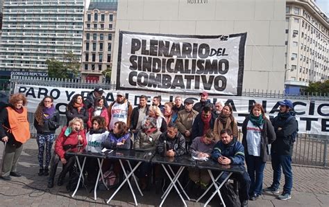 A Plaza De Mayo 17 De Agosto Habrá Marcha Independiente De La Cgt El