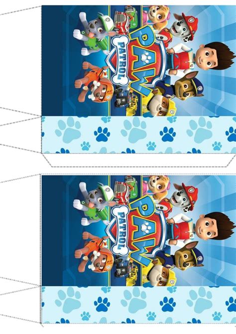 Bolsita Paw Patrol En Bolsitas De Paw Patrol Etiquetas De