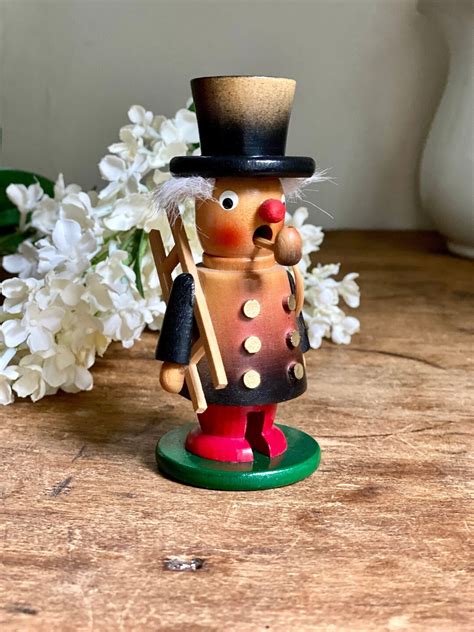 Vintage Steinbach Germany Chimney Sweep Smoker Wood Incense Etsy