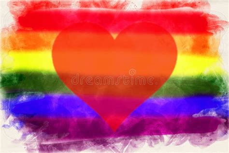 Pride Heart Paint Stock Illustrations 1437 Pride Heart Paint Stock