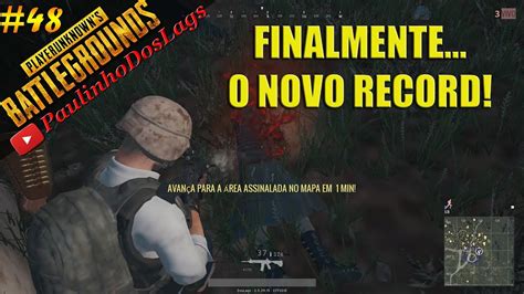 PLAYERUNKNOWN S BATTLEGROUNDS 48 O Novo Record PC Gameplay PT BR