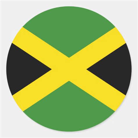 Jamaica Flag Sticker | Zazzle