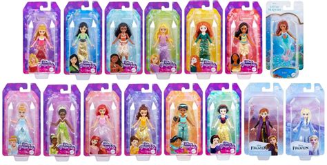 Bonecas Princesas Disney Mattel - Coleção c/ 15 Mini Bonecas Princesas Disney 9 cm - Mattel