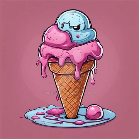 Melt Ice Cream By Unmelody On Deviantart