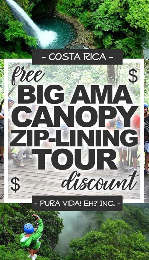 Discount Big Ama Canopy Tour Adult From La Fortuna