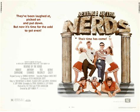 Revenge of the Nerds (1984) Poster : r/80s