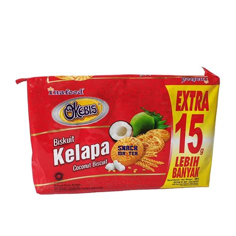 Jual Okebis Biskuit Kelapa Netto Gr Shopee Indonesia