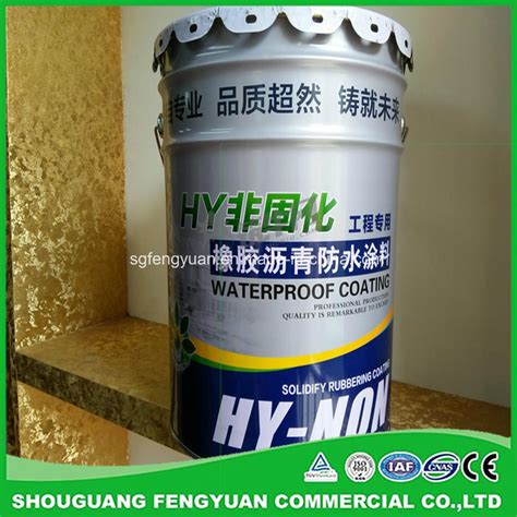 Non Curing Liquid Rubber Modified Bitumen Waterproof Coating For