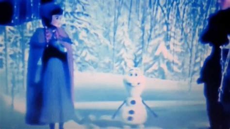 Frozen Olaf Meets Anna Youtube