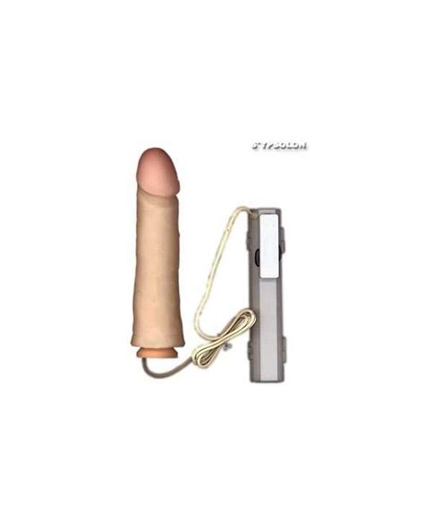 P Nis Vibrador Ou Dildo De Ponta Larga Rotativo De Cm Em Cyberskin