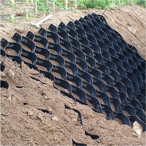 Amazon 2 Inch Geocell Ground Grid HDPE Geo Grid Ground Gravel