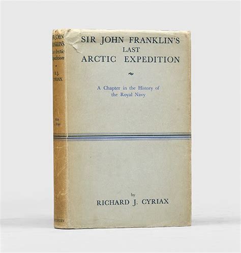 Sir John Franklins Last Expedition A Chapter In The History Of The