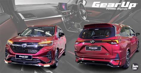 Perodua Tawar Pelbagai Aksesori Gear Up Untuk Alza 2022 Baharu