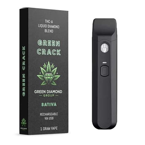 Green Crack Disposable Vape Pen Sativa High Thca Content