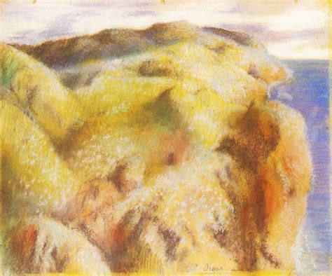 Paysage Pastel X Cm Geneve Galerie Jan Krugier Edgar Degas