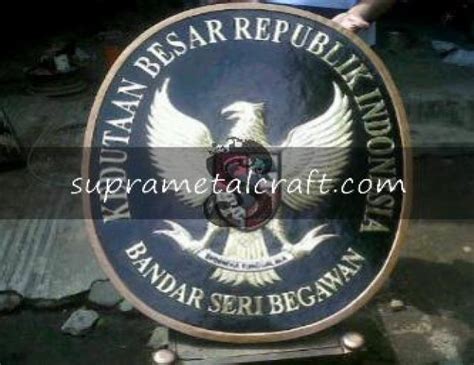 Logo Kbri Kedutaan Besar Republik Indonesia 197 Kerajinan L