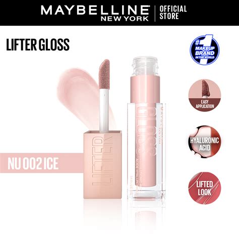 Maybelline New York Lifter Gloss Hydrating Lip Gloss With Hyaluronic Acid 002 Ice Price In