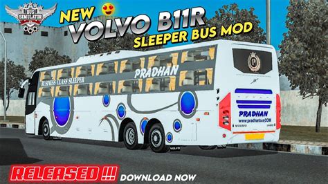 New Volvo B11r Sleeper Bus Mod Bus Simulator Indonesia Download