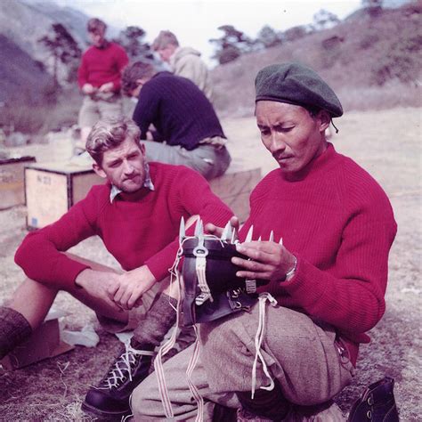 tenzing sherpa george lowe everest expedition 1953 | Adventure Travel Blog