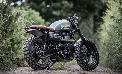 Down & Out Brynn's T100 Motorcycle - The Bike Shed